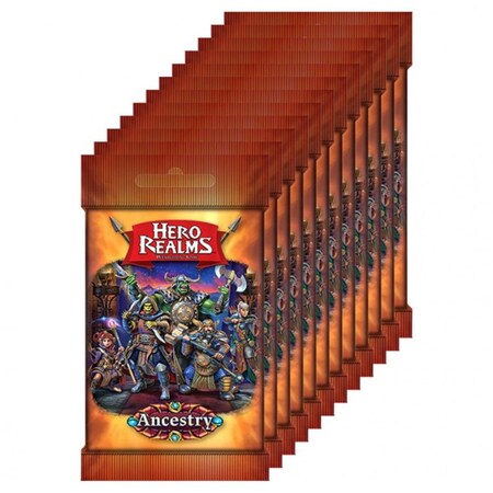 Superjock Hero Realms Ancestry Display 12 Card Game SU3296534